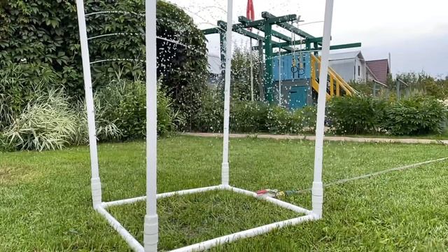 Дачный душ из полипропиленовых труб. Как быстро сделать. Самоделки из труб. DIY смотреть онлайн