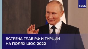 Встреча глав РФ и Турции на полях ШОС-2022