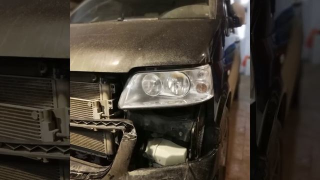 Volkswagen multivan Установка светодиодных линз dixel GTR mini