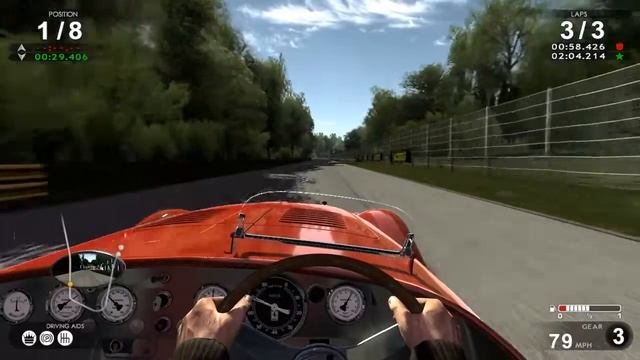 Ferrari 125S Test drive