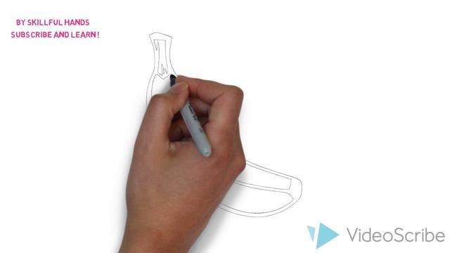 How to Draw a Banana / Как нарисовать банан