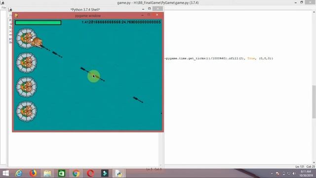 Shooter Game using pygame | python | source code | codedeveloper