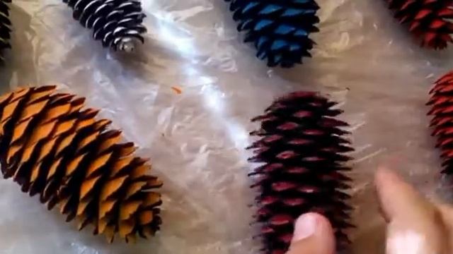 Букет из шишек своими руками смотреть онлайн