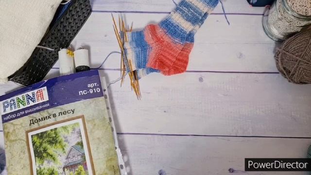 Что вяжу в январе 2023. Новая пряжа. смотреть онлайн