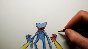 Как нарисовать Хаги ваги