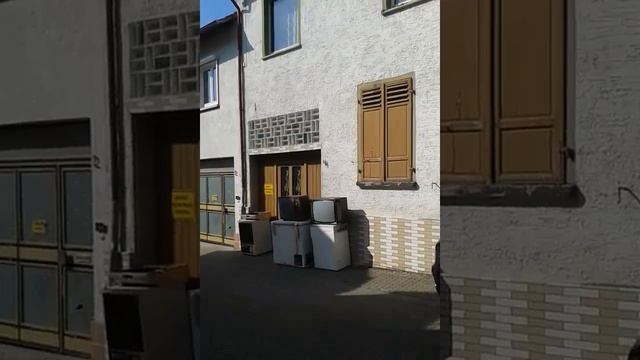 Шпермюль (Sperrmüll) в Германии