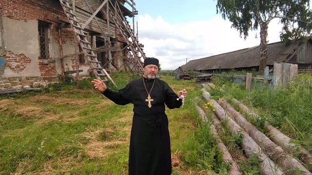 Храм Святой Троицы - Обращение священника о.Сергея (видео 3) смотреть онлайн