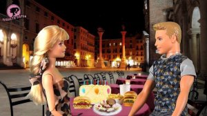 Барби и Кен история в ресторане! Мультик для девочек. Серия 73