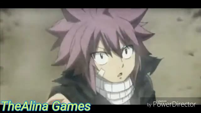 Нацу и Люси, Грей и Дождия - клип "Половина моя". смотреть онлайн