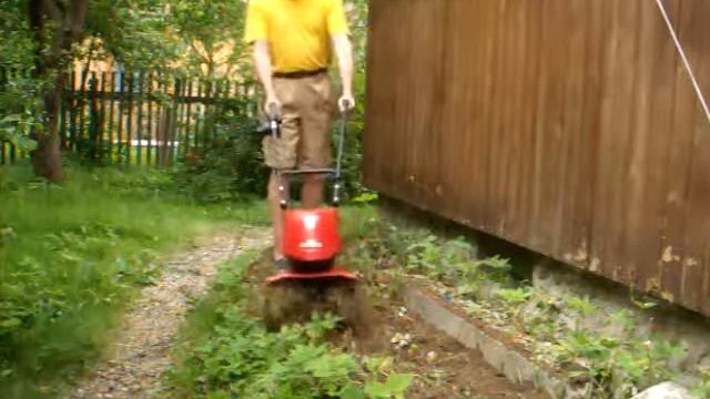 Электрокультиватор Eurosystems Z1 вспахивание глины с камнями часть 2 смотреть онлайн