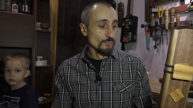 Native American Flute №128 Двойная флейта из сосны и вяза в тональности Ми. смотреть онлайн