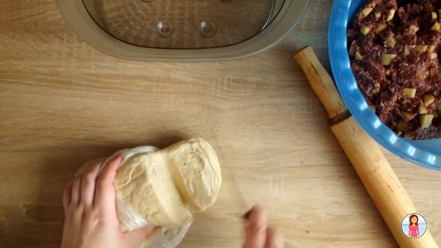 Рулет с фаршем и картофелем ☆ Ханум ☆ Ленивые манты смотреть онлайн