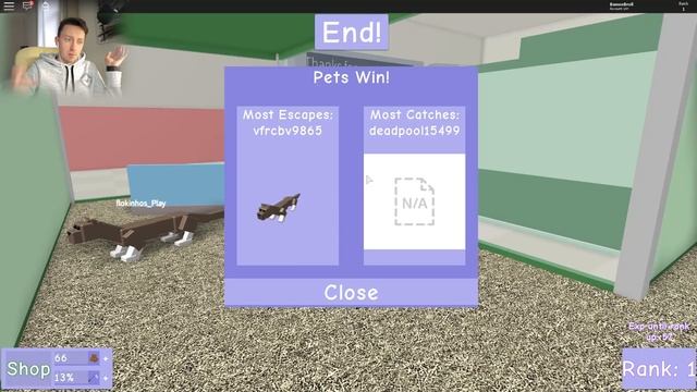 В МИРЕ ЖИВОТНЫХ или ПОБЕГ ОТ ЛЮДЕЙ С САЧКАМИ | ROBLOX | DAMON смотреть онлайн