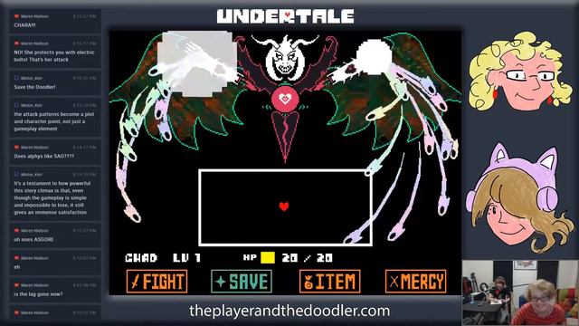 Undertale (Colored Sprite Mod) Part 20: The Lil' Player and the Doodlerette смотреть онлайн