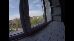 Каркас из профилей на оконные откосы