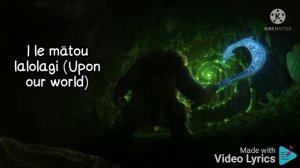Tulou Tagaloa. song lyrics. Moana. English translation