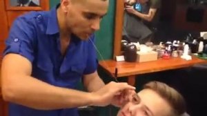 Удаление волос ниткой