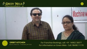 ORBIT KITCHEN || BUSINESS FRANCHISE || GREEN MELA STALL NO. 42 ||