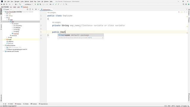 Classes and object in Java | TechBot