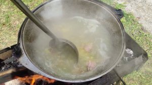 готовим в горах