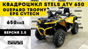 Квадроцикл Stels ATV 650 Guepard Trophy EPS CVTech 2.0