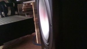Canton as 85.2 sc subwoffer surround Bass test