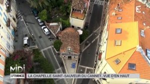 VUE D'EN HAUT : La chapelle Saint-Sauveur