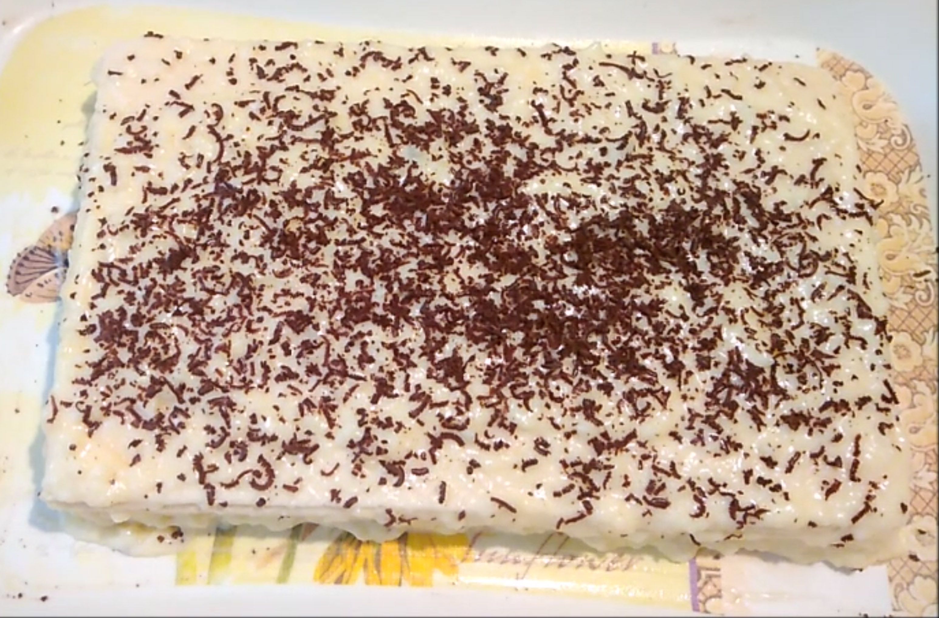Вафельный торт с заварным кремом.mp4