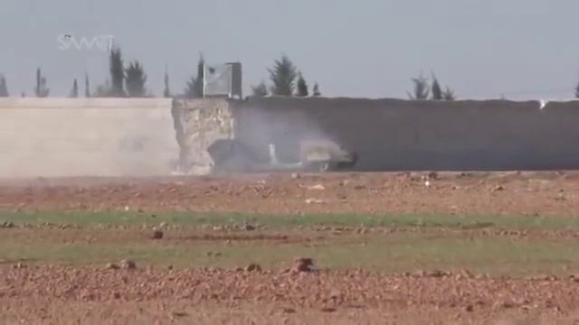 Турецкий Leopard 2A4 в битве за Аль баб смотреть онлайн