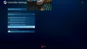 Steam Controller - Dinput and Xinput setup guide