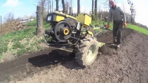 Фрезеровка почвы мотоблоком