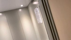 Старый лифт КМЗ на 24 этажа + гонки на лифтах