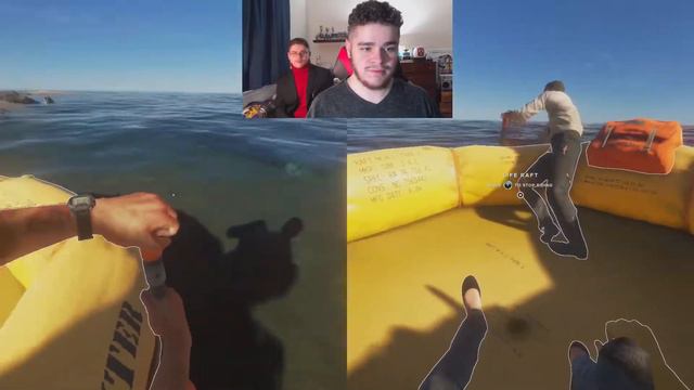 Pilot Old WW2 Plane Back Home.. -  Stranded Deep Split Screen Co-op Ending