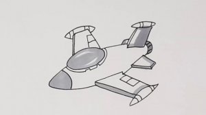 Как нарисовать ВОЕННЫЙ САМОЛЁТ, рисунки для срисовки шаг за шагом