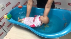 Бесплатный урок "Знакомство с водой" | Видео уроки для родителей "Плавание в ванне"