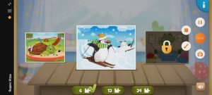 Собери картинку. "Весёлый пингвин". Развивалка.