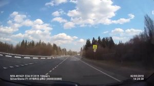 Автодорога А-114: Вологда - трасса "Кола". 2 мая 2019