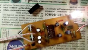 Конструктор блок стрелочного индикатора аудио сигнала на К157ДА1
