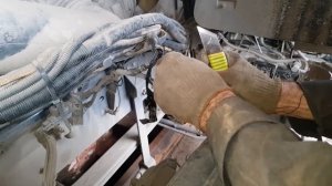DAF 105 - горит символ EBS на приборке