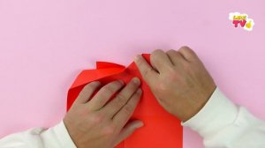 Оригами СЕРДЦЕ КОНВЕРТ. Как сделать конверт из бумаги А4 без клея для денег. Конвертик с сердечком