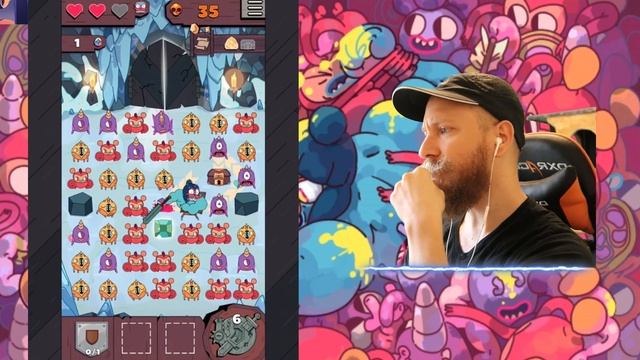 HYPER VIOLENT Puzzle Battler! - Grindstone смотреть онлайн