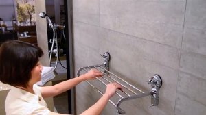 Держатель для полотенец на вакуумных присосках