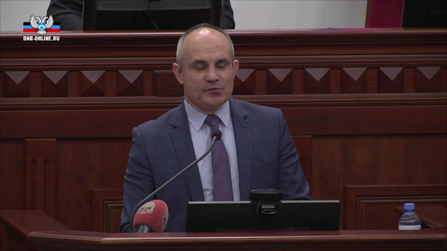 Эдуард Голенко выступил с ежегодным отчетом в Народном Совете