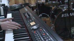 Pieces by red (piano cover) - High Quality Sound - Roland RD-700GX