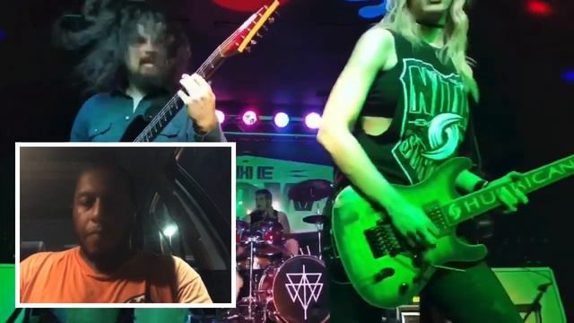 THE BADASS INSTRUMENTAL SONG!!🤘🏾🔥🤘🏾 Nita Strauss - Our Most Desperate Hour ‘18 Music Reaction🔥 смотреть онлайн