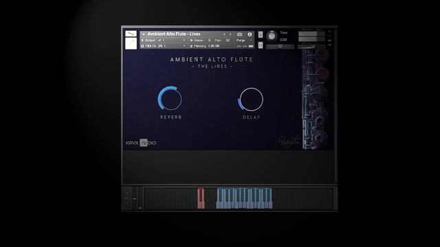 WALKTHROUGH | Ambient Alto Flute - The Lines | KONTAKT INSTRUMENT and Sample Library смотреть онлайн