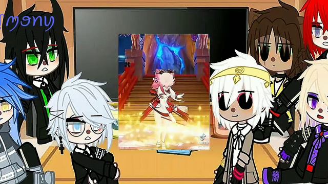 Twisted wonderland react to Fem Y/n as yae miko смотреть онлайн
