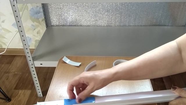 Стеллаж для фиалок. Монтаж освещения для цветов смотреть онлайн