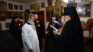 Постриг монаха
