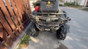 Квадроцикл CFMOTO CFORCE 500HO на 27" Maxxis Zilla